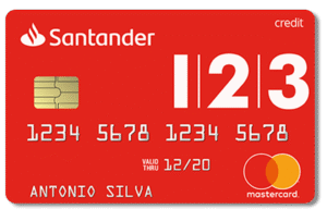 Descubra o cartão Santander 123